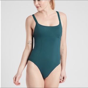 Teal Athleta Bathing Suit